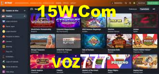 voz777: Jogos de Caça-Níqueis-Altas Recompensas, Roleta-Velocidade, Blackjack-Desafios Máximos